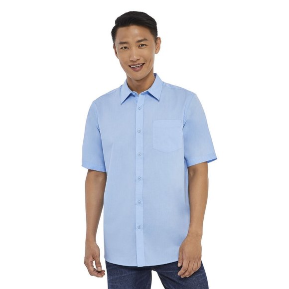 George Men's short Sleeved Dress Shirt - Picture 1 of 6
